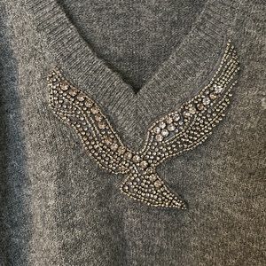Zara gorgeous embellished sweater